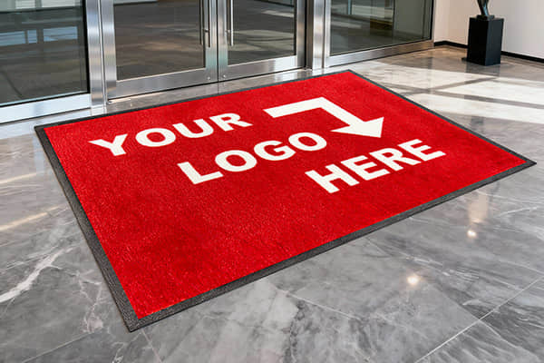 Patia Twist-Printed Carpet Logo Mats