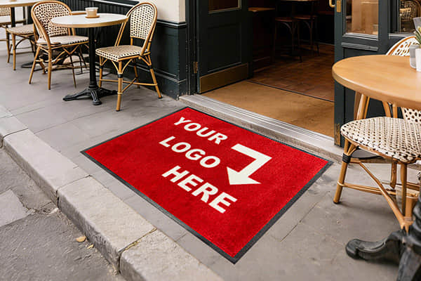 Patia Twist-Printed Carpet Logo Mats