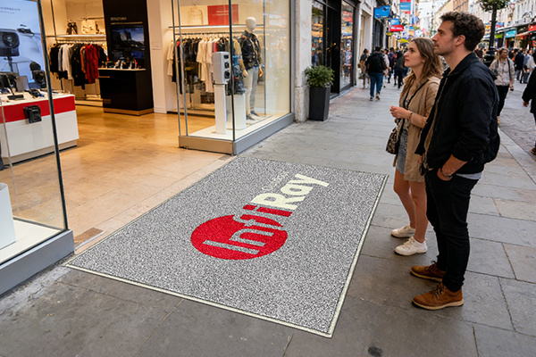 Patia Plush-Cut Custom Logo Mats