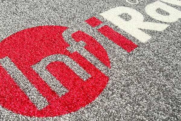 Patia Plush-Cut Custom Logo Mats