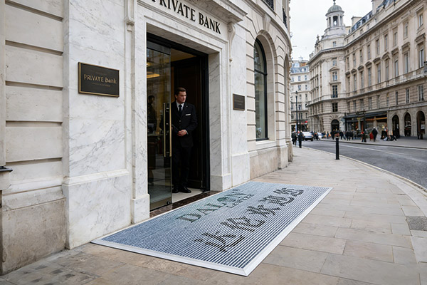 Leviathan Aluminum Entrance Logo Mats