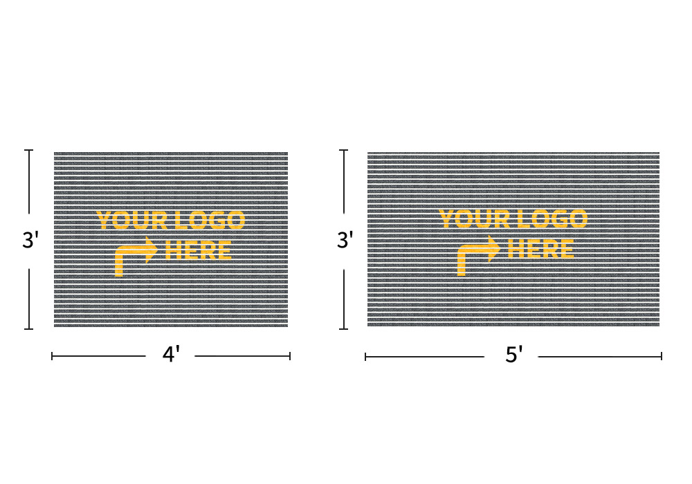 Leviathan Aluminum Entrance Logo Mats