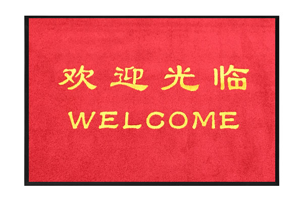 Chaoerka Plush Entrance Logo Mats