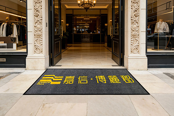 Chaoerka Plush Entrance Logo Mats