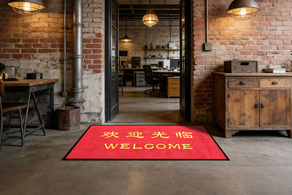 Chaoerka Plush Entrance Logo Mats