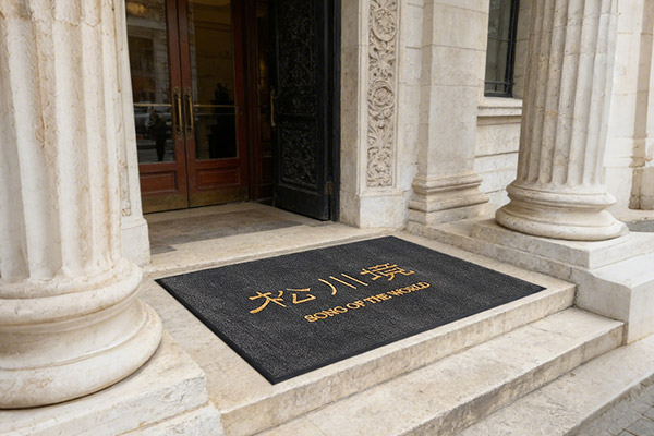 Chaoerka Plush Entrance Logo Mats