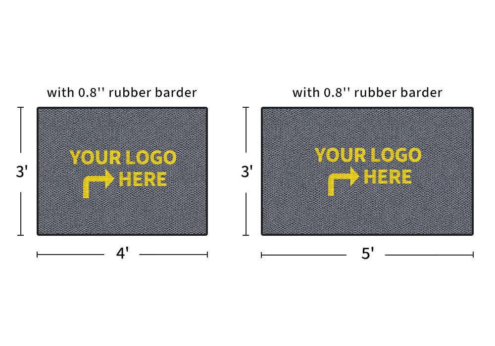 Chaoerka Plush Entrance Logo Mats