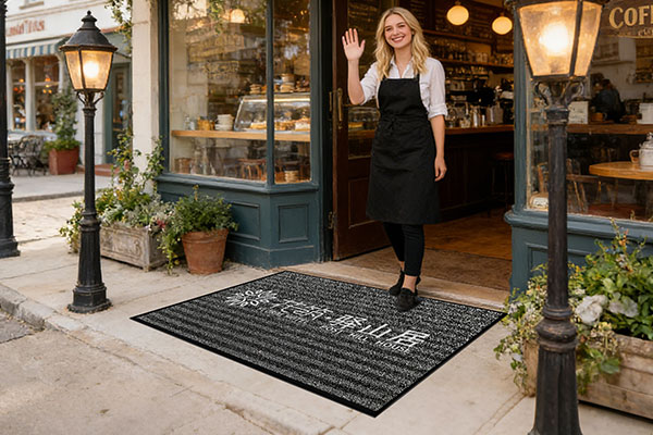 Futena Inlaid Logo Scraper Mats