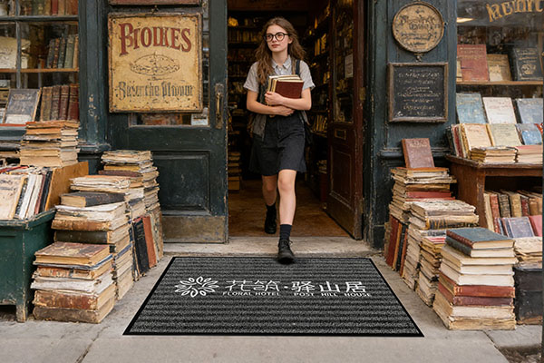 Futena Inlaid Logo Scraper Mats