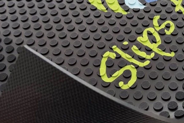 Rubber Scraper Logo Mats