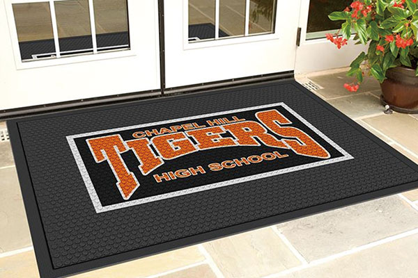 Rubber Scraper Logo Mats