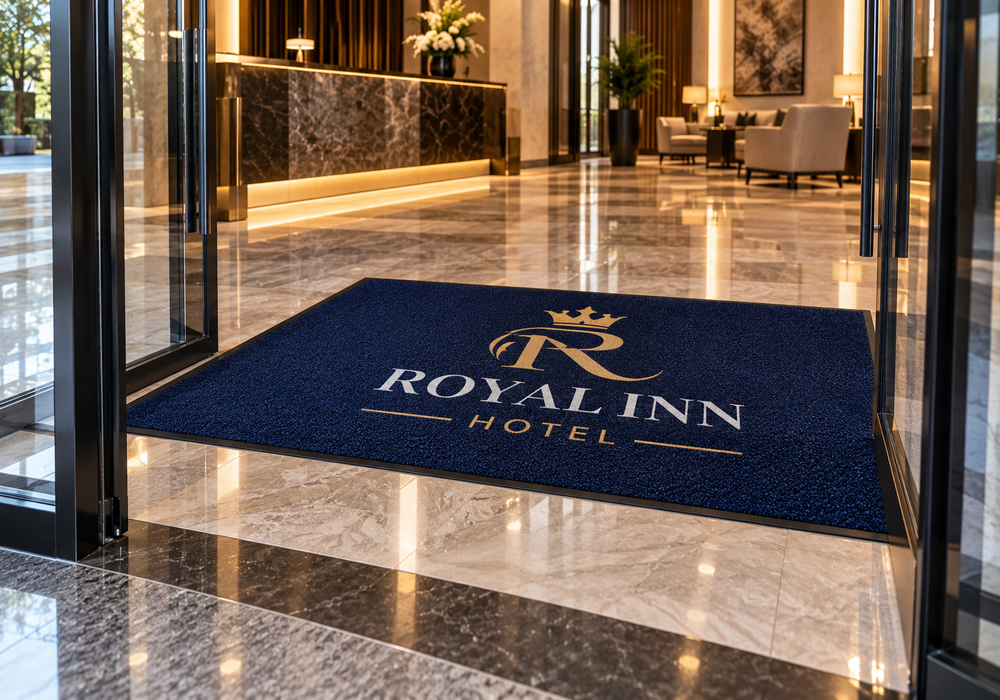 Luxury hotel and resort 5-zone commercial entrance mat system featuring Leviathan aluminum, Berber inlaid, Supreme-HD 950g nylon, and Microfiber inlaid mats by PATIA Luxury hotel and resort 5-zone commercial entrance mat system featuring Leviathan aluminum, Berber inlaid, Supreme-HD 950g nylon, and Microfiber inlaid mats by PATIA